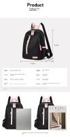 Mochila En Contraste Para Mujeres, Mochilas Escolares De Gran Capacidad Para Adolescentes, Mochila De Viaje Oxford Impermeable, Mochila Para Niñas, Bolso - details 8