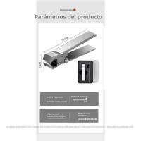 Juego de cortaúñas de 2 piezas de acero inoxidable de gran apertura, cortaúñas con pico de águila antisalpicaduras, lima de uñas de vidrio, herramienta de arte de uñas - details 8