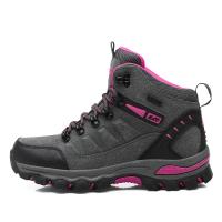 Womens High-Top Hiking Boots Outdoor Climbing Mountain Shoes Non-slip Sports Casual Trekking Boots Waterproof Suede - details 3