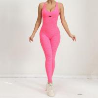 Mallas deportivas ahuecadas plisadas para otoño e invierno, conjunto de mono de Yoga, Leggings deportivos sin espalda que se abrazan al cuerpo, nuevo - details 5