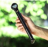 Mini bomba de choque para neumáticos de bicicleta, bomba de horquilla de mano portátil, 320PSI, bomba de aire para bicicleta con válvulas Presta Schrader digitales de presión - details 13