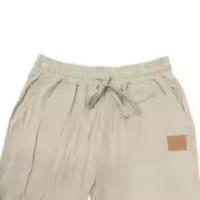 Pantalones rectos con cordones de algodón y lino para hombre, de estilo playero, finos y con cordón, para el tiempo libre, para las cuatro estaciones. MOVIE - details 29