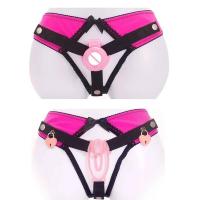 Empaque privado Sexy 2025 Nuevos pantalones de entrenamiento con cierre para hombres Sissy Cage Anti caída Ropa interior de castidad Masculino Homosexual Se - details 1
