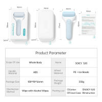 Rodillo de hielo masajeador facial Soicy S20, cuidado Personal de la piel - details 4