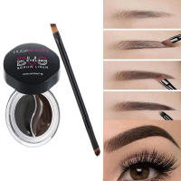 Crema de Cejas Impermeable de Alta Pigmentación Tinte de Ojos a Prueba de Sudor de Dos Colores - details 1