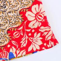 BUNO-nuevo vestido de tirantes finos para mujer, vestido de verano con cuello en V estampado ajustado sin mangas y espalda descubierta, vestido Maxi con tirantes, vestido de fiesta a la moda para mujer - details 11