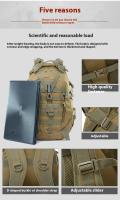 Mochila Tactica Militar – 35L Mochila Militar Antirrobo para Hombre Mujer Impermeable,Mochilas de Viaje Trekking Senderismo Trabajo Deporte o Aire Libre - details 13