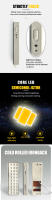 Linterna de Camping Recargable 30LED Luz de Emergencia Dimmable para Reparaciones Nocturnas al Aire Libre Luz de Trabajo Portátil con Carga - details 1