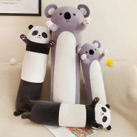 Almohada de panda gigante para niñas, muñeco de juguete de felpa, patas largas de clip para dormir, muñeca de tela, regalo de cumpleaños para niños, cojín para silla - details 3