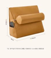 Cabecero Triangular grande con funda extraíble, almohada de lectura, respaldo, soporte de posicionamiento, cojín de refuerzo, cuña, nuevo - details 15