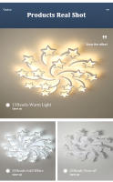 Luz de Techo Moderna de Estrella LEFAN 100CM Diseño LED Decorativo para Sala de Estar, Dormitorio, Iluminación del Hogar - details 6
