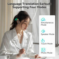 Auriculares V17 Translator, 150 idiomas, traductor de voz instantáneo inteligente, auriculares inalámbricos de viaje, compatibles con 4 modos de traducción en la aplicación - details 4