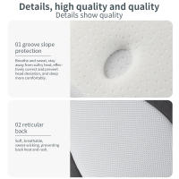 Almohada moldeadora para bebé recién nacido, cojín de posicionamiento para dormir, antivuelco, plano, transpirable, Mattres - details 6