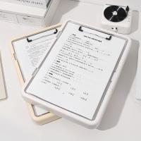 Carpeta multifuncional A4, organizador de archivos, tablero de documentos integrado de gran capacidad, almohadilla de escritura coreana Simple, papelería de oficina - details 3