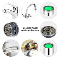 Ahorrador de Agua Aerador de Grifo de Plástico ABS 20Pcs Insertos de 21mm para Desagüe de Fregadero - details 1