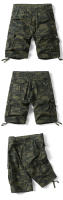 Pantalones cortos de camuflaje para hombre, Shorts informales con múltiples bolsillos, holgados, para trabajo y senderismo, Verano - details 2