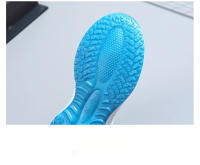 Zapatillas de deporte para mujer Suela gruesa Zapatillas de correr ligeras Flyknit transpirables de moda - details 5
