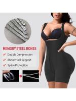 Fajas Colombianas Para Mujer Postcirugía Modelador De Cintura Levantador De Glúteos Shapewear Corporal Completo Compresión Después De BBL - details 5