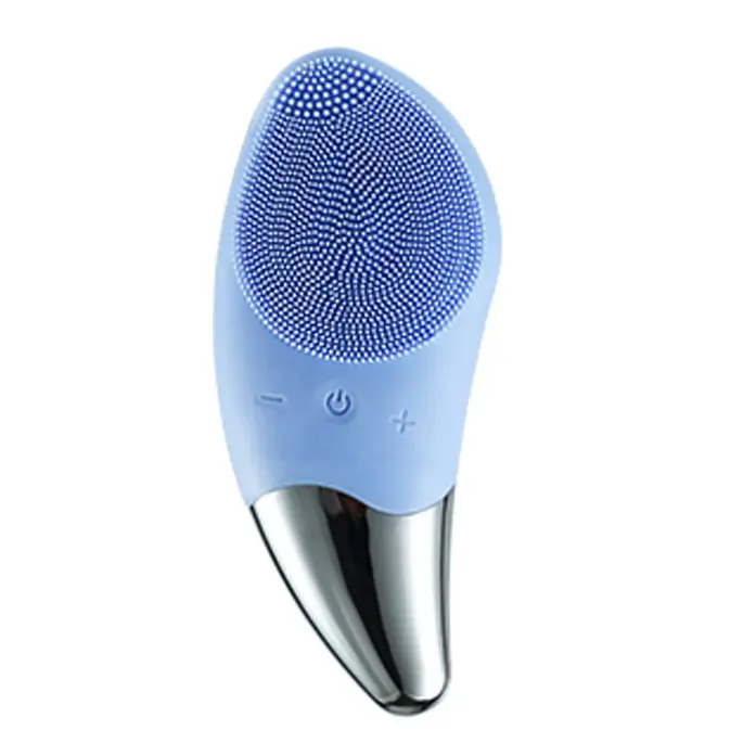 Cepillo Facial Eléctrico Mini Exfoliador de Piel Impermeable de Silicona para Cuidado de la Piel Antiusado Aparador de Belleza para Limpieza Facial - 1