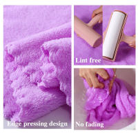 Juego De 2 Toallas De Baño Super Suaves Y Altamente Absorbentes Coral Velvet Para Adultos Uso En Hotel Y Spa Secado Rápido - details 2