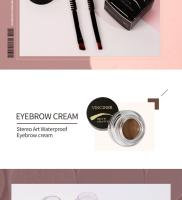 Tinte de cejas resistente al agua, 4 colores, crema para cejas de larga duración, crema nutritiva para cejas - details 1