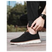 Zapatillas Deportivas de Moda para Hombre 2025 Zapatos Ligeros, Suaves y Antideslizantes de Malla Plana - details 15