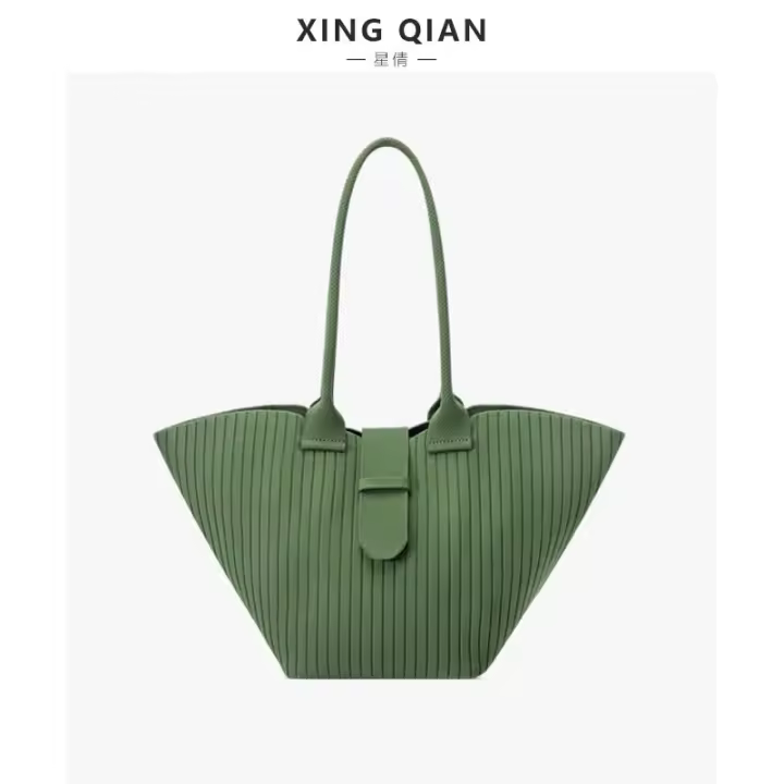 Bolso Commuter de Punto de Aire Diseño de Comedor para Mujeres Gran Capacidad Bolso de Mano - 1