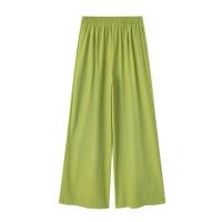 Conjunto de 2 Piezas para Mujer OUWU Pantalones de Pierna Ancha con Bolsillo y Pliegues - details 8
