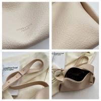 Bolso cruzado con patrón de lichi de gran capacidad, bolso de almohada, bolso de bola de masa de PU de Color sólido, bolso de compras de estilo coreano, bolso de hombro - details 0