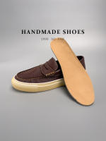 Cuero lavado al agua, primera capa de cuero de vaca, zapatos de hombre hechos a mano, estilo vintage. - details 25