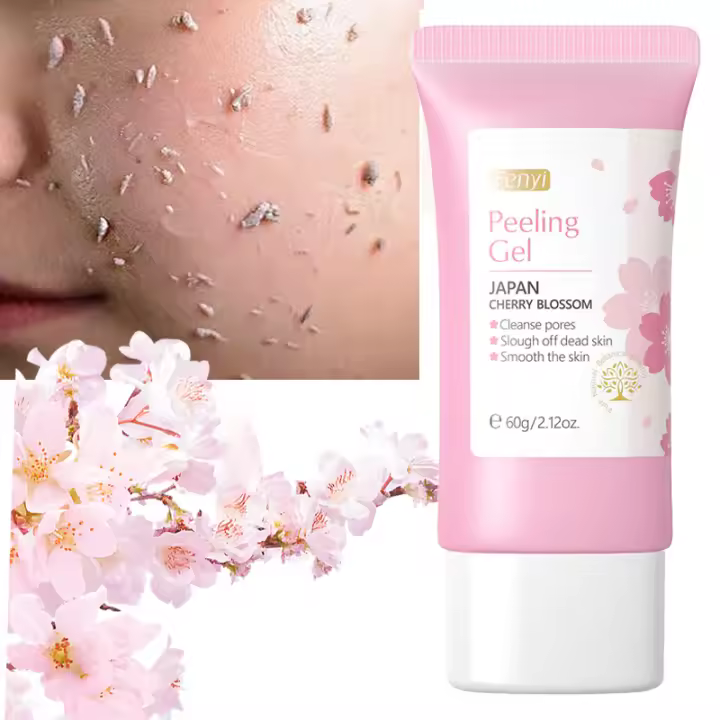 LAIKOU Gel Exfoliante para Belleza Facial Limpieza Profunda, Blanqueo, Hidratación, Reparación de la Piel 60g - 1