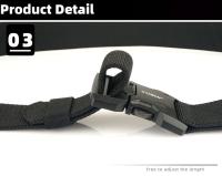 Cinturón Táctico de Lona de Aleación de Aluminio con Hebilla de Sujeción Rápida - details 6