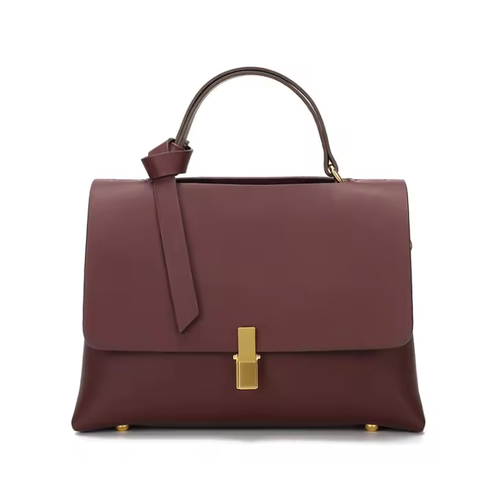 Bolsos de cuero vintage para mujer, bolsos crossbody de lujo para mujer, bolsos para debajo del brazo, cuero de alta calidad - 1