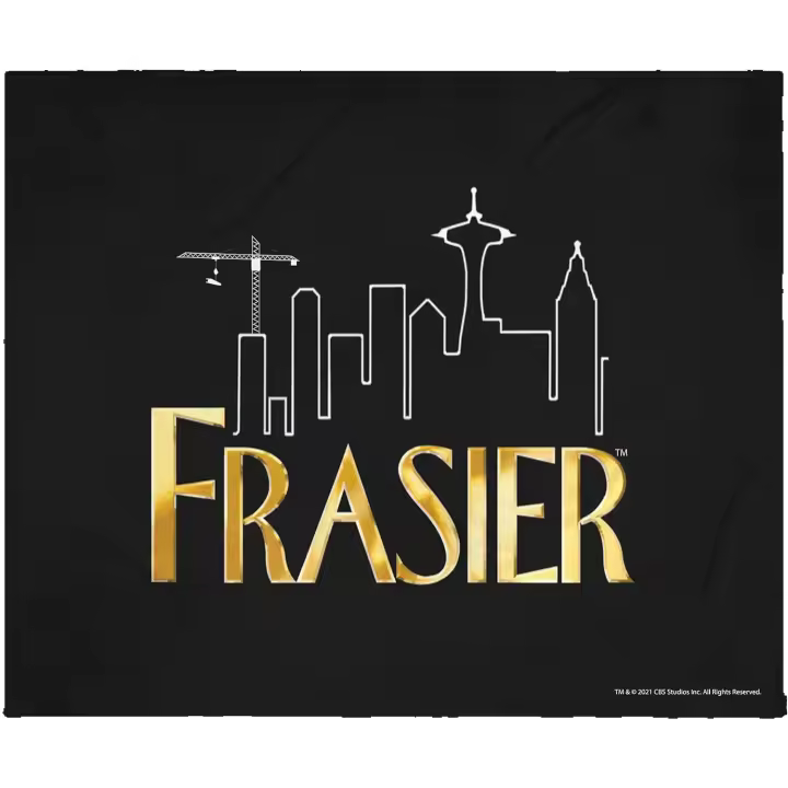 Frasier-Manta de felpa con logotipo icónico, Pergamino de pared - 1