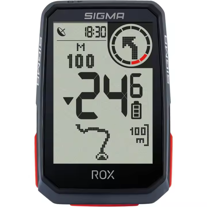 4.0 Ciclocomputador inalámbrico con GPS y navegación, Incl. Soporte de GPS, navegación GPS para Exteriores con altímetro, Blanco - 1