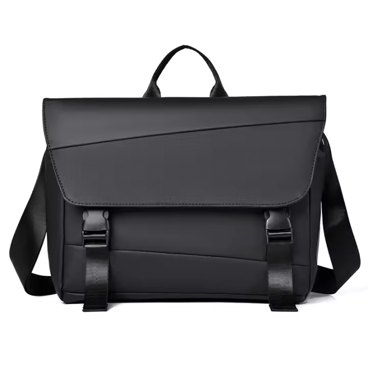 Bandolera de mensajero para hombre, bolsa de viaje al aire libre, viaje de negocios, desplazamientos, compras, bolsos de hombro, equipaje informal de fin de semana, bolso para iPad - 1