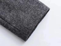 Blazer de lana sintética texturizada para mujer, traje con solapa, chaqueta ajustada con una hilera de botones, falda tipo capa plisada de cintura alta, conjunto elegante de invierno - details 19