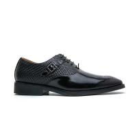 2025 Exquisito vestido artesanal elegante ocasión cuero transpirable zapatos formales de boda de negocios para hombres - details 14