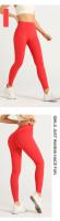 Mallas de Yoga de cintura alta para mujer, pantalones deportivos transpirables para correr y ciclismo, ropa de gimnasio de entrenamiento de verano - details 9