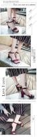 Sandalias de moda de verano 2025 para mujer Sandalias de tacón medio alto para exteriores - details 6