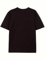 Camiseta casual de manga corta para verano, camisetas con estampado de OVNI y mono para hombres - details 1