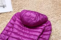 Chaqueta de Abrigo Ligera y Packable con Capucha 15 Colores Disponibles Tallas Grandes 5XL 6XL 7XL - details 24