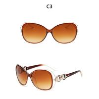 Gafas De Sol ovaladas De gran tamaño para mujer, lentes rectangulares De marca De lujo, a la moda, para ocio al aire libre, UV400 - details 3