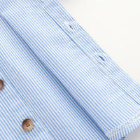 Conjunto de dos piezas de camisa de manga larga y overol estilo coreano para bebé, ropa formal para niños, oferta caliente de otoño. - details 10