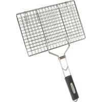 Barbacoa Portátil de Carbón Rodantes, Bandejas Laterales, Sistema de Ventilación y Depósito de Ceniza Parrilla de Acero de 57x42cm Tamaño 116,5x13,1x56cm - details 18