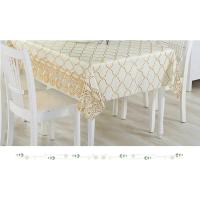 Mantel impermeable de encaje de plástico de PVC, cubierta antideslizante, antipolvo, sin lavado, carrito de té - details 13