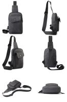 Bolso de pecho Simple de gran capacidad para hombre, riñonera informal impermeable para hombre, bolso multifuncional para teléfono móvil de estilo coreano para niños - details 11
