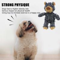Oso de peluche resistente al desgaste para mascotas, juguetes para masticar con voz, suministros interactivos para perros y cachorros - details 2