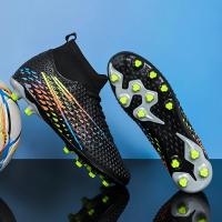 Botas de fútbol profesionales para hombre, zapatos de fútbol para adultos, tacos de fútbol de la sociedad, zapatillas de fútbol de entrenamiento ultraligeras para exteriores 2025 - details 21