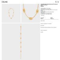 СЕLΙΝΕ Mini Triomphe Pulsera y Collar En Latón Con Acabado Dorado - details 1